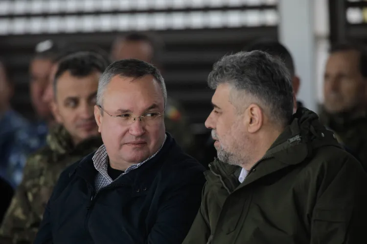 Ciucă și Ciolacu nu părăsesc guvernarea (sursa: Inquam Photos/George Călin)