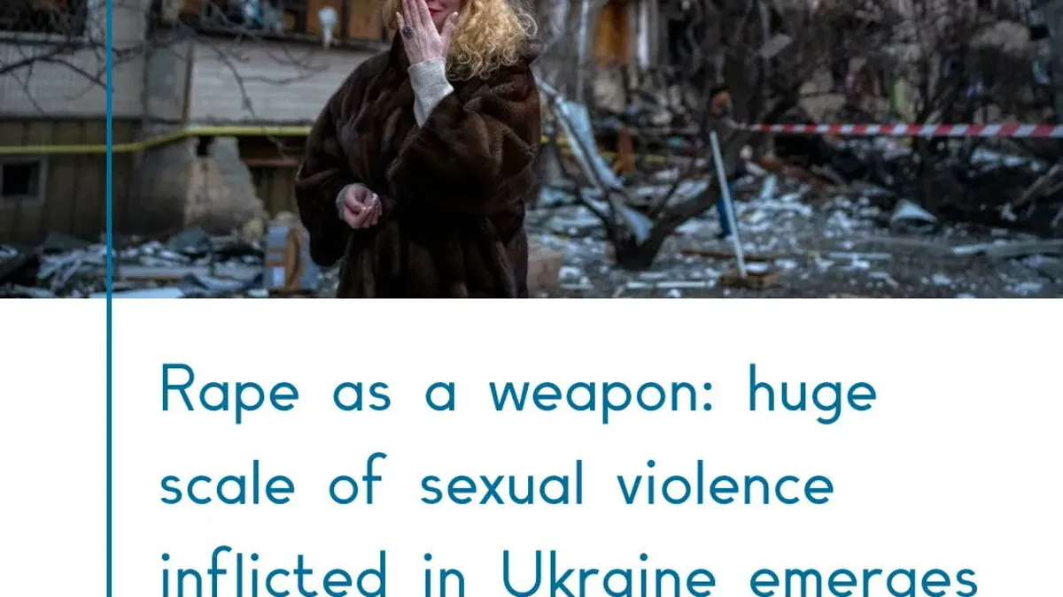 Violurile în masă practicate de armata rusă Foto: Twitter