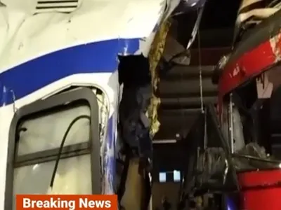 Alt accident de tren în România (sursa: Digi24)