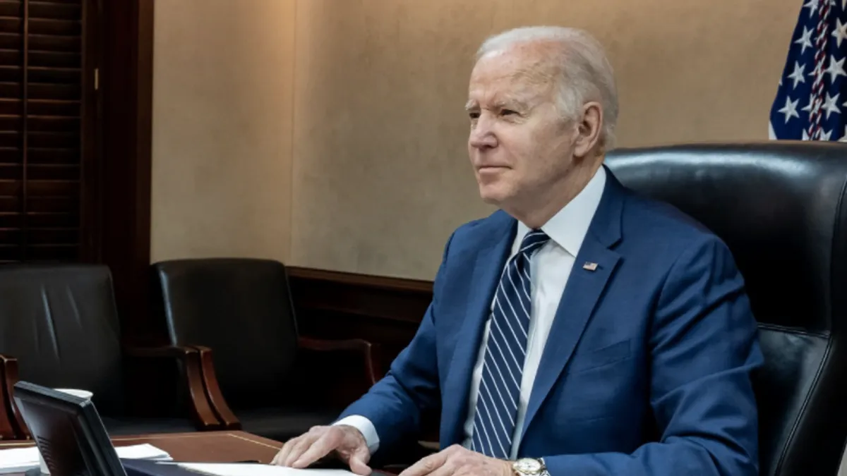 Biden, la Bruxelles, nu la Kiev (sursa: Facebook/The White House)