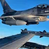 Alertă în Tulcea, F-16 ridicate de la sol (sursa: Forțele Armate Române)