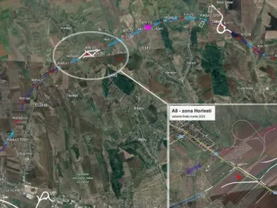 Autostrada A8, noi exproprieri la Horlești (sursa: ziaruldeiasi.ro)