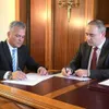 Adrian Vestea defilează ostentativ cu penelistul autosuspendat din partid Alexandru Nazare Foto: Facebook