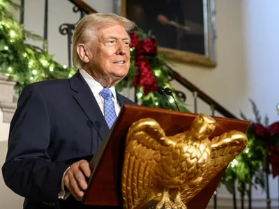 Trump, mesaj de Crăciun pentru stânga radicală (sursa: Facebook/The White House)