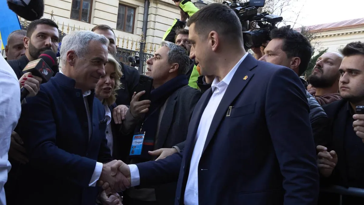 Tandemul Nicușor Dan-Bolojan zdrobește echipa Simion-Georgescu Foto:  georgesimion.ro