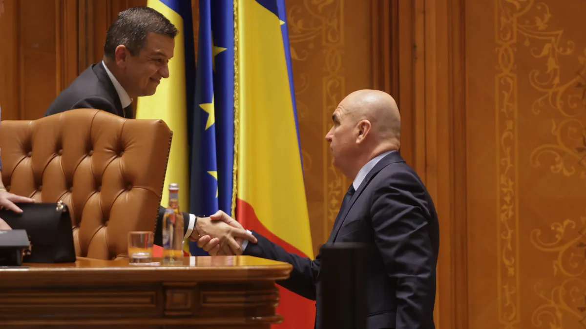 Bolojan le explică pesediștilor de ce i-a comparat cu șobolanii din cămară Foto: Inquam/George Calin