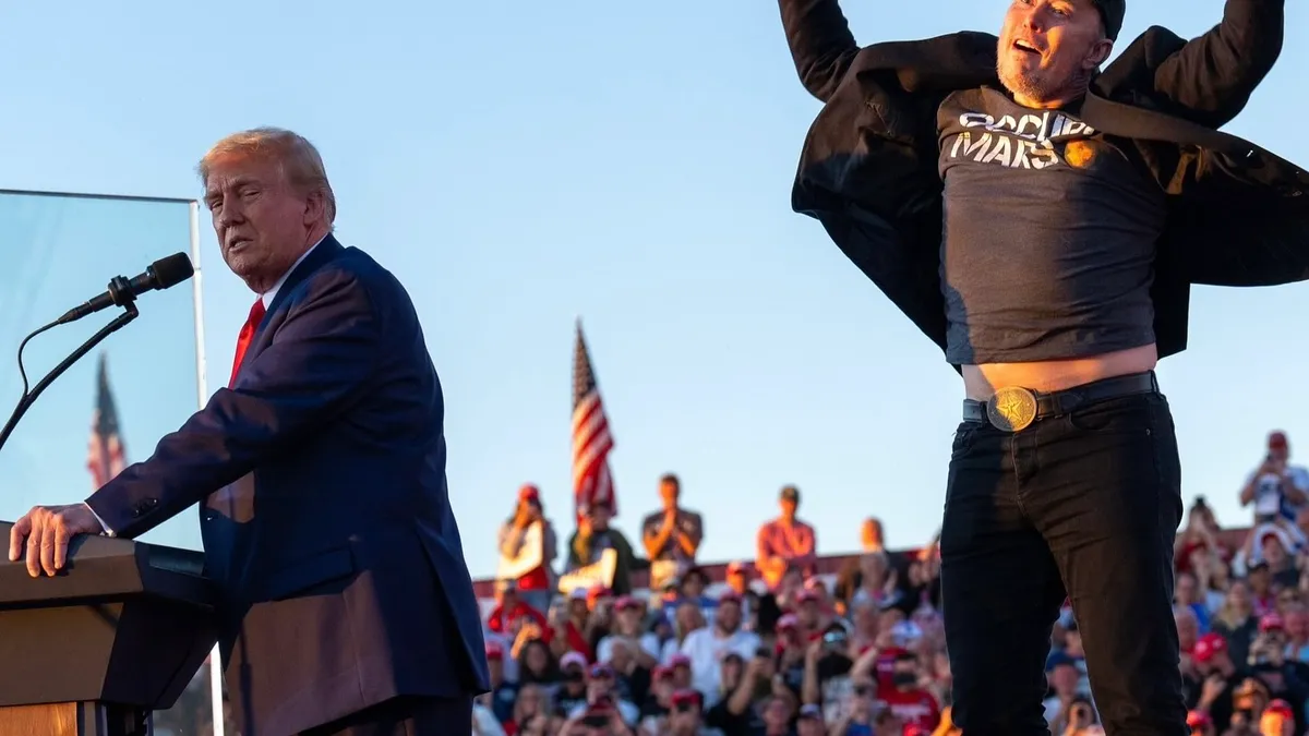 Ruptură între Trump și Elon Musk (sursa: Facebook/Donald J. Trump)