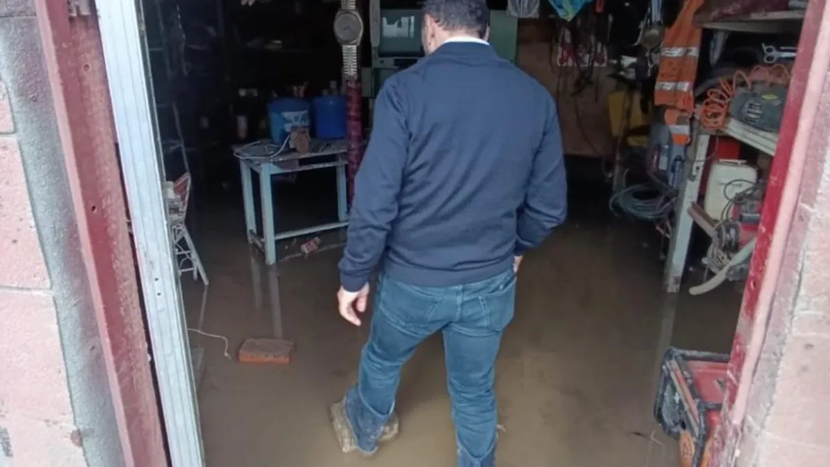 Comuna Pechea, 1.000 de case inundate (sursa: Facebook/Ministerul Mediului)