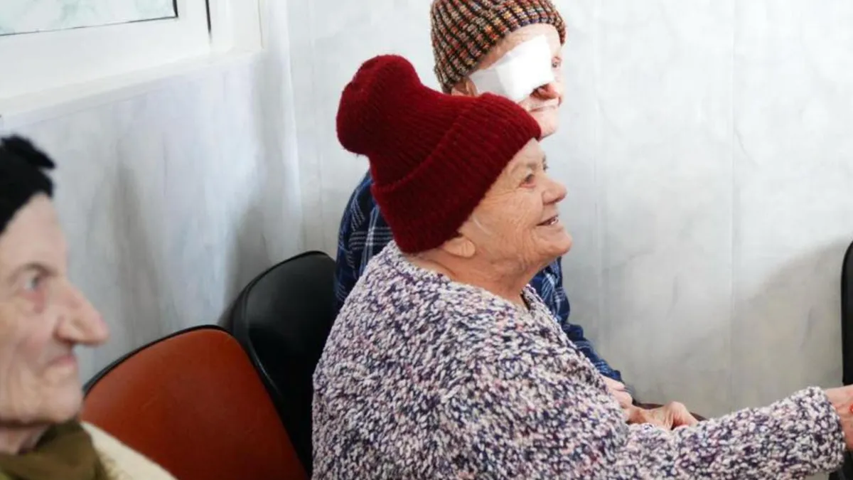 Ajutor pentru pensionari, înainte de Paști (sursa: Facebook/Ministerul Muncii, Familiei, Tineretului și Solidarității Sociale)