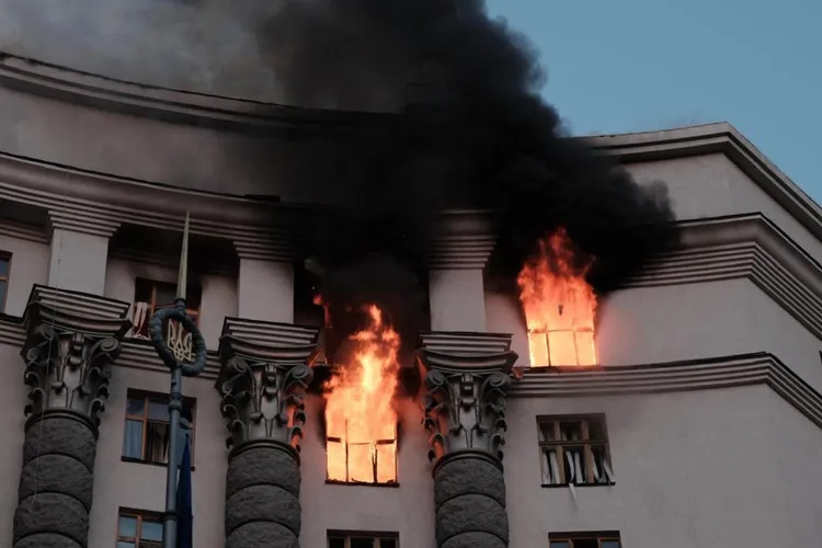 Componente americane găsite în rachetă Iskander (sursa: Facebook/Volodimir Zelenski)