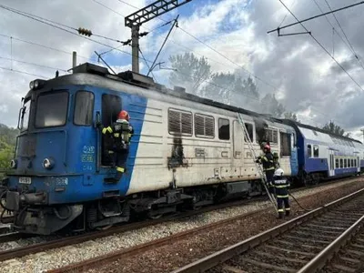 Incendiu izbucnit într-o gară din Cluj (sursa: ISU Cluj)