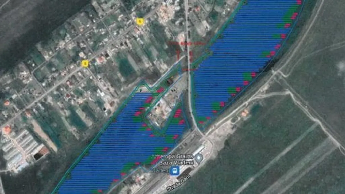 Fostul europarlamentar Cătălin Ivan, parc fotovoltaic (sursa: ziaruldeiasi.ro)