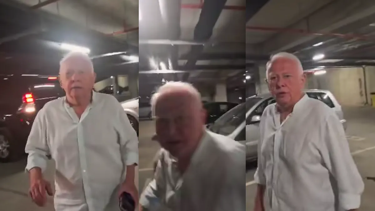 Hrebenciuc înjură și sare la bătaie (sursa: Facebook/Ceausescu Marian)