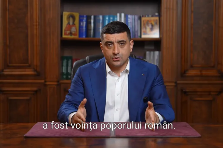 Simion îl felicită pe Nicușor Dan (sursa: Facebook/George Simion)