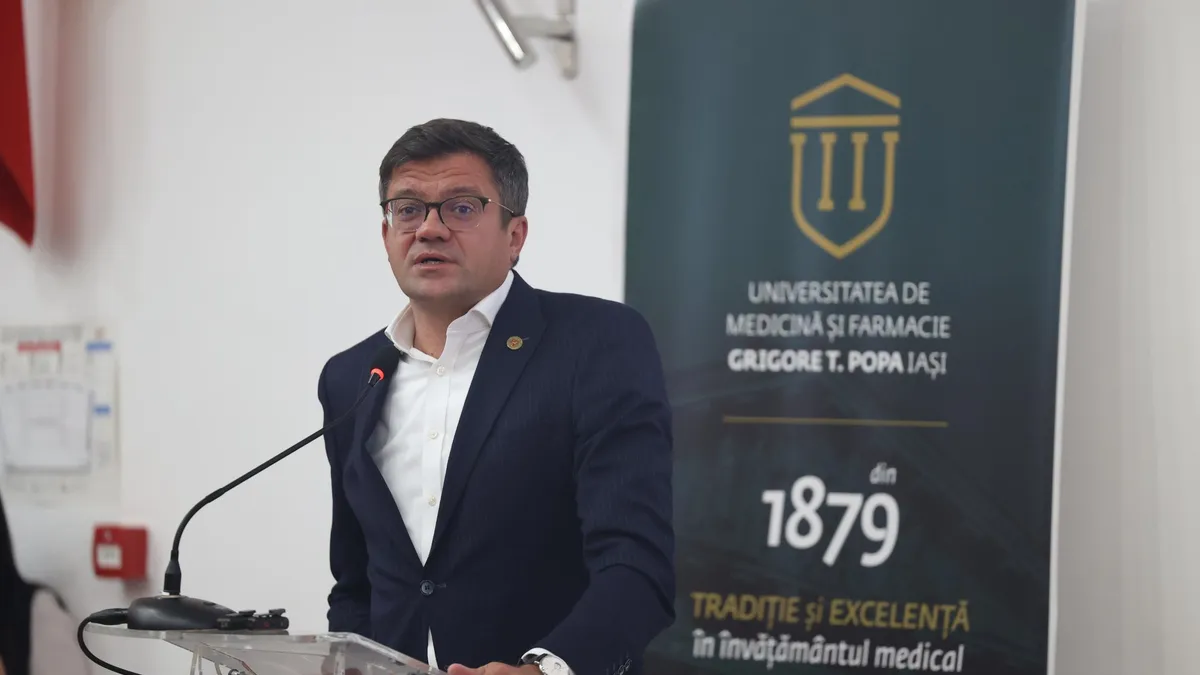 Președintele CJ Iași, Costel Alexe (PNL) susține că sunt lavoare la spitalul de copii Iași Foto: Facebook Costel Alexe