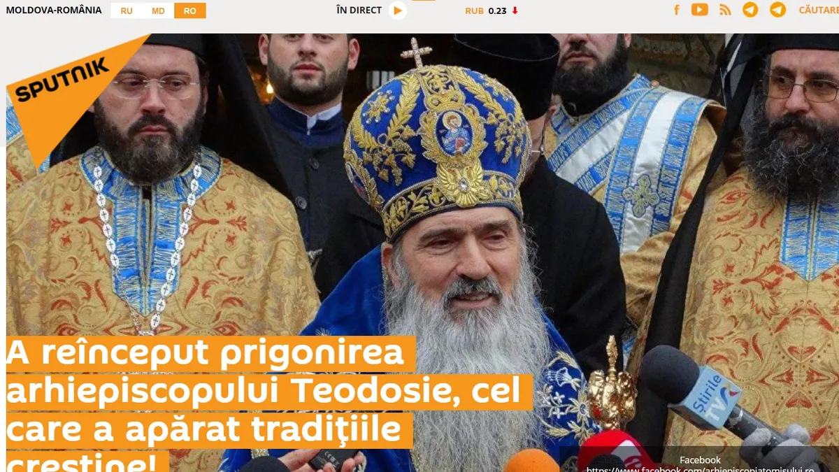 Teodosie, versiune virilă a viguroasei doamne Șoșoacă 