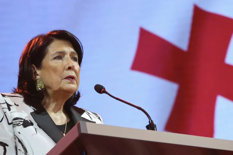 Preşedinta Georgiei, veto la legea anti-ONG (sursa: Facebook/სალომე ზურაბიშვილი / Salome Zourabichvili)