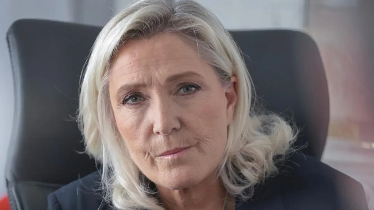 Marine Le Pen, ineligibilă politic (sursa: Facebook/Marine Le Pen)