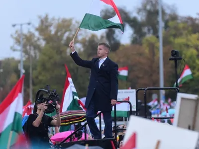 Peter Magyar acuză atacuri cibernetice (sursa: Facebook/Péter Magyar)