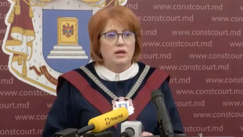 Referendumul Moldovei e validat, constituția, amendată (sursa: Facebook/Curtea Constituțională a Republicii Moldova)