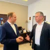 Ion ceban și Adrian Veștea în ianuarie 2025 Foto: Facebook Ion Ceban