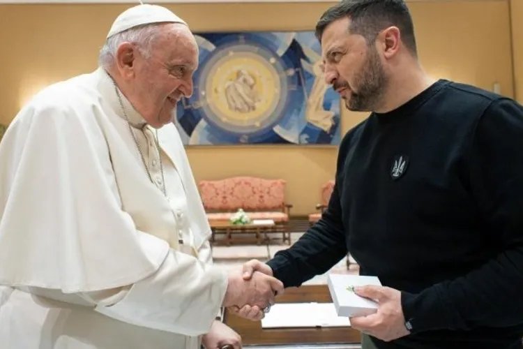 Papa Francisc condamnă decizia lui Zelenski (sursa: vaticannews.va)