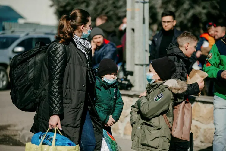 Românii, ajutor pentru refugiații ucraineni. Sursă imagine: Inquam Photos / Paul Ursachi
