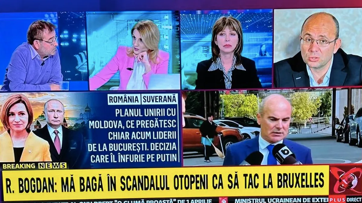 Rareș Bogdan neagă implicarea la Otopeni (sursa: Realitatea TV)