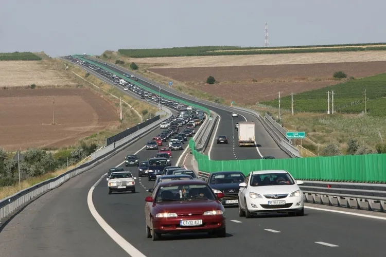 Trafic aglomerat pe A2 și A4 (sursa: seapress.ro)