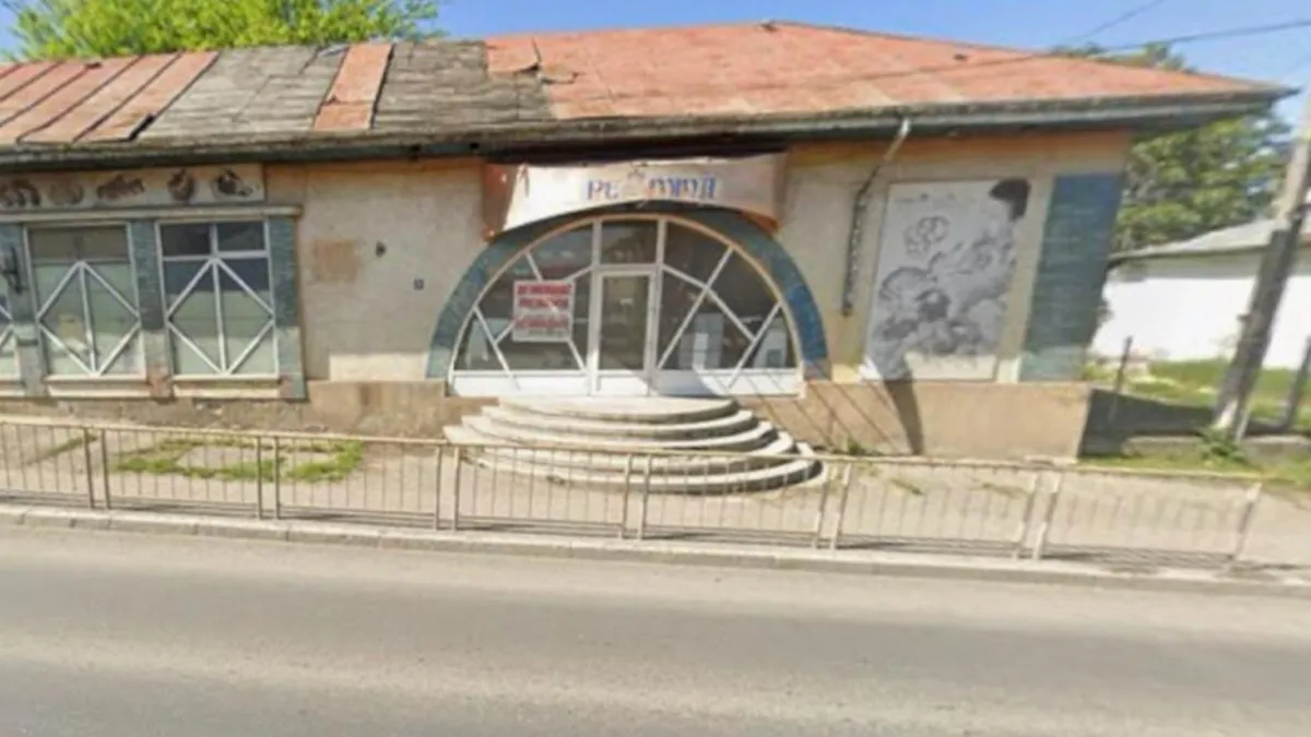 Vânzarea palatului covrigilor din Podu Iloaiei (sursa: ziaruldeiasi.ro)