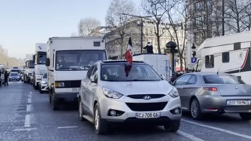 Stare de alertă la Paris din cauza protestatarilor (sursă: captură video)