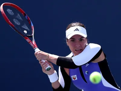 Victoria Gabrielei Ruse la US Open (sursa: Facebook/Federaţia Română de Tenis)