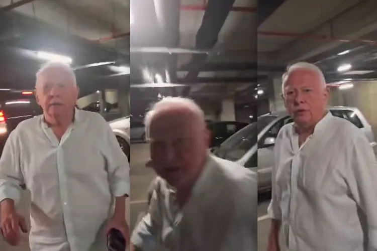 Hrebenciuc înjură și sare la bătaie (sursa: Facebook/Ceausescu Marian)