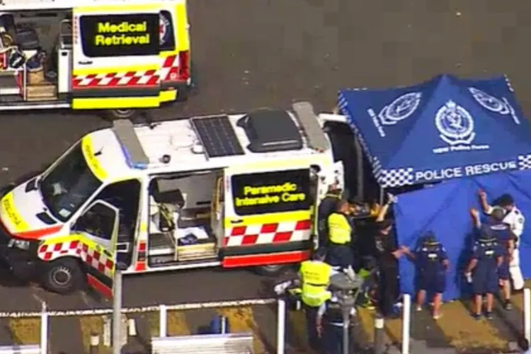 Adolescent atacat de rechin în portul Sydney (sursa: Sky News)