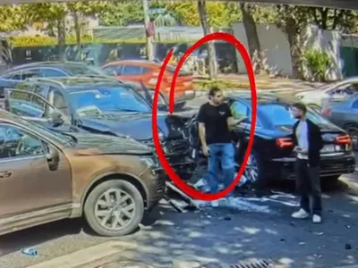 Fiul lui Ilie Dumitrescu, accident rutier (sursa: Facebook/Sonia Simionov)