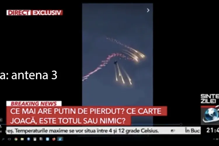 Antena 3, joc video despre Ucraina (sursa: Facebook/Marian Godina)