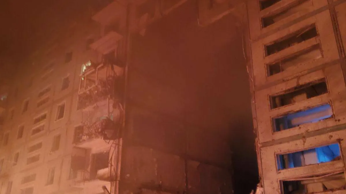 Zeci de morți civili la Zaporojie (sursa: Facebook/Volodimir Zelenski)