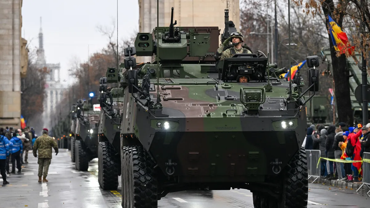 Armata a blocat contractul blindatelor Piranha V (sursa: Facebook/Uzina Mecanică București- Pagină Oficială)