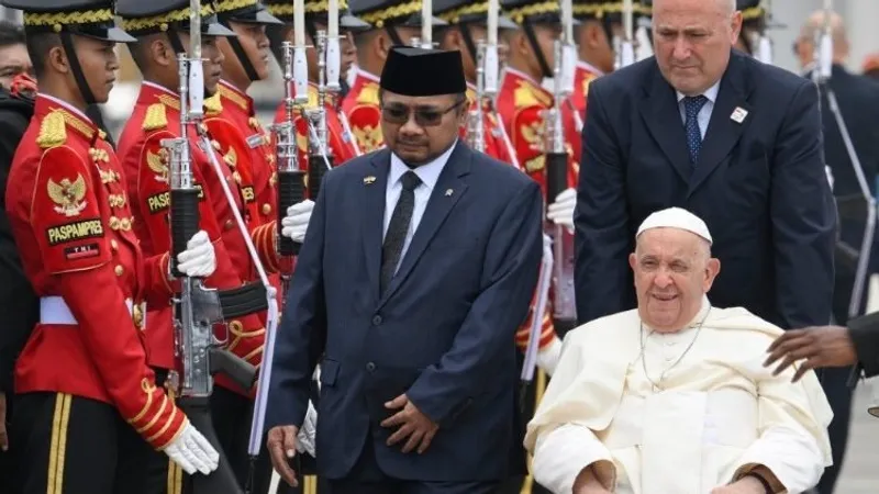 Indonezia, prima etapă din turneului Papei (sursa: vaticannews.va)