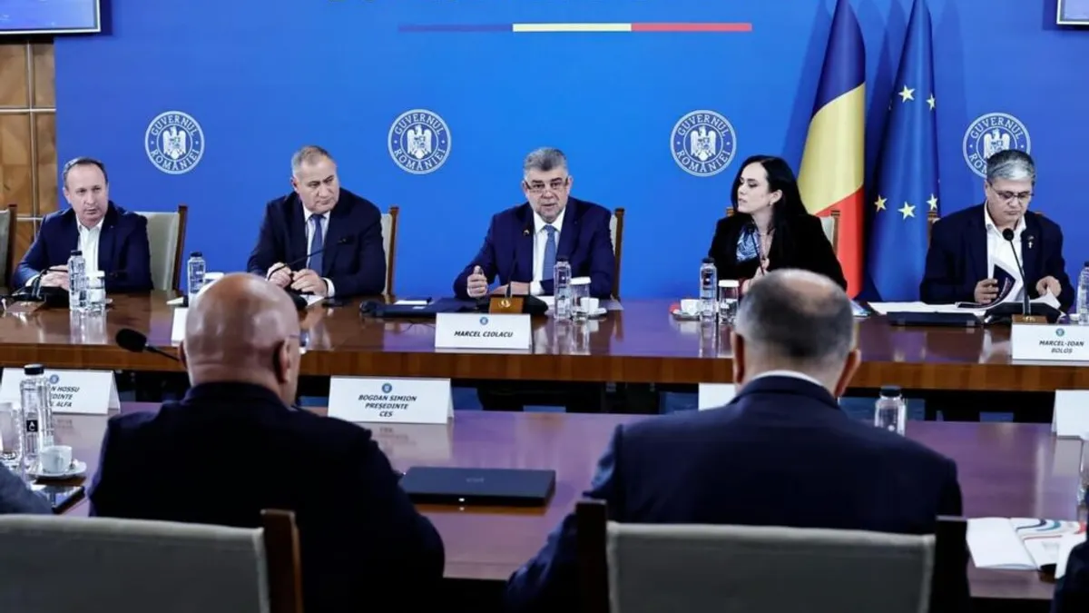 Creșterea salariului minim îngroapă micile firme (sursa: Facebook/Marcel Ciolacu)