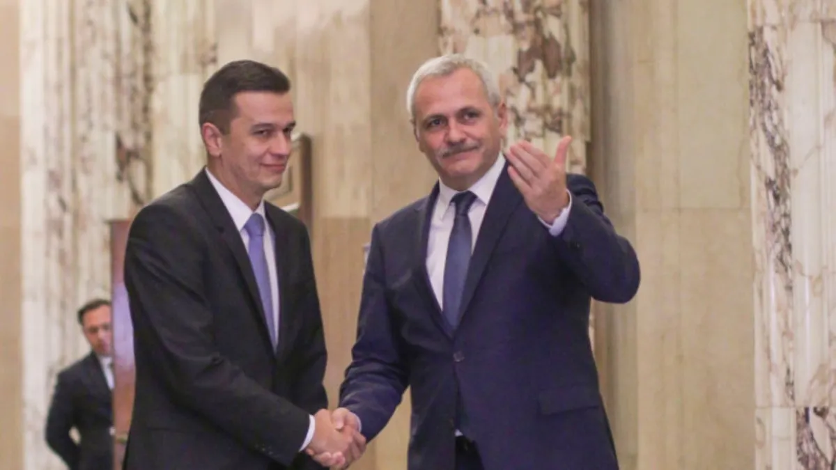 Dragnea ar fi mândru de colaborarea lui Sorin Grindeanu cu AUR, scrie Siegfried Muresan Foto: Inquam