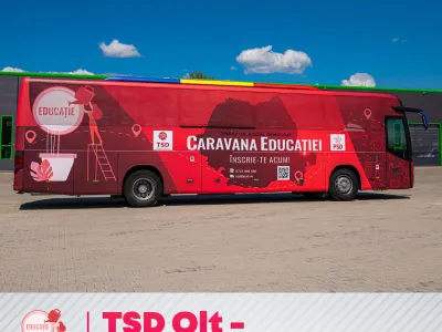 AUR a învățat de la PSD cum să organizeze „caravane” Foto: TSD Olt