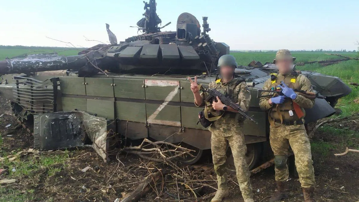 Trupele ruse atacă brutal orașul Severodonețk (sursa: Twitter/Ukraine Weapons Tracker)