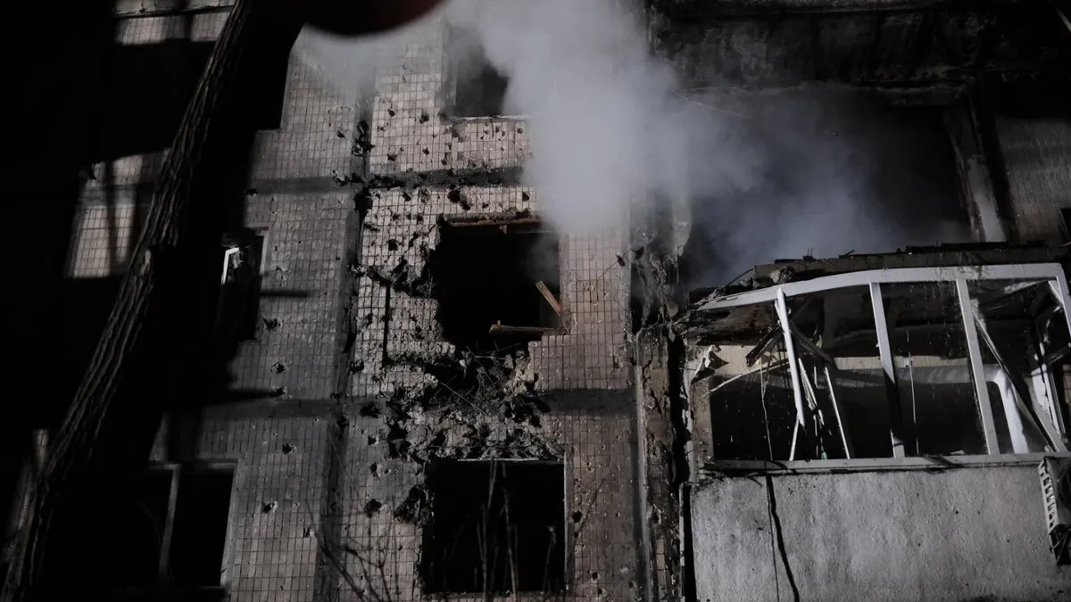 Rusia lansează 805 drone asupra Ucrainei (sursa: Facebook/Volodimir Zelenski)