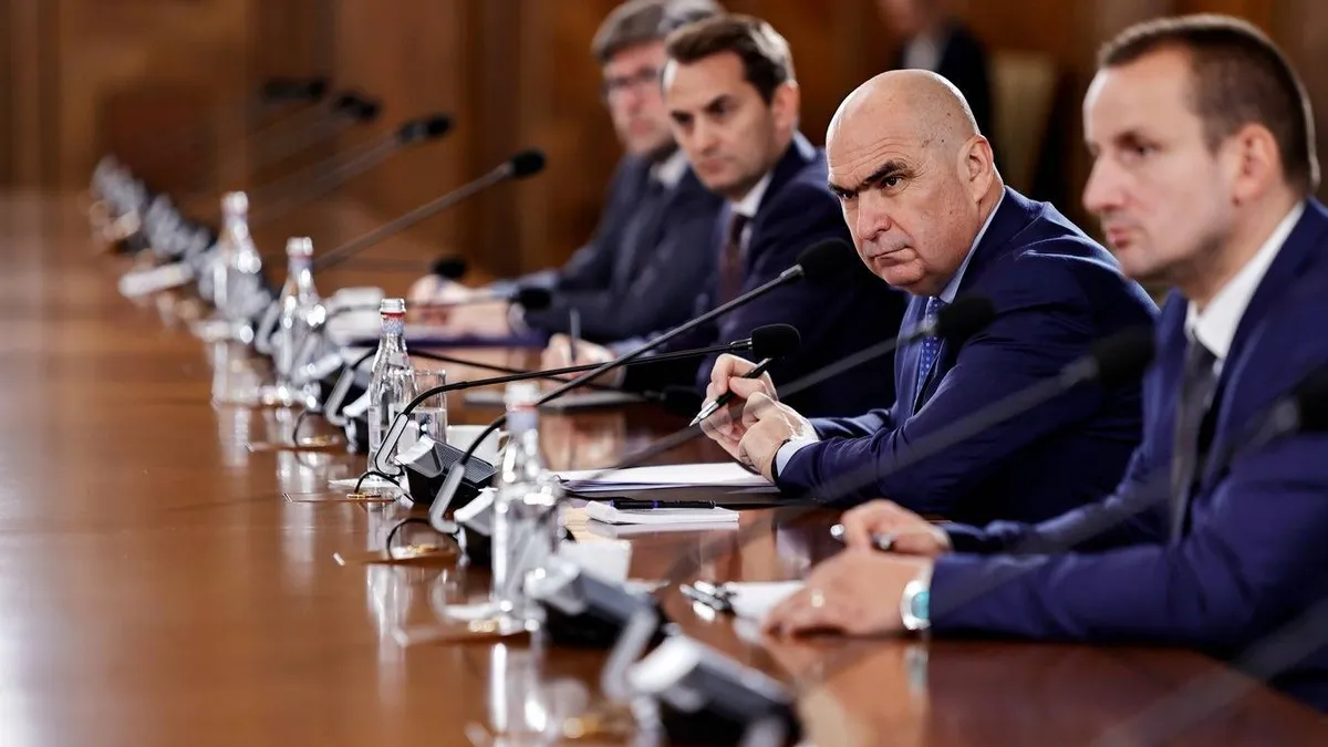 Guvernul își asumă răspunderea în Parlament (sursa: Facebook/Guvernul României)