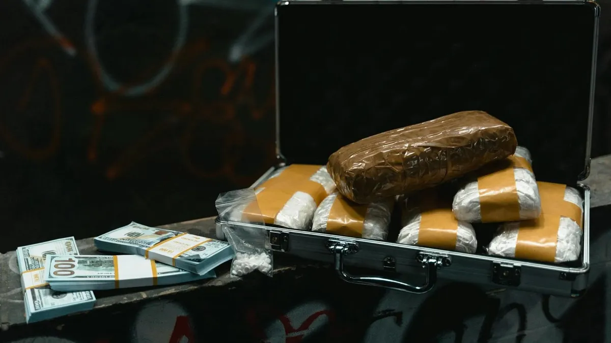 Diplomat prins cu 206 kg cocaină (sursa: Pexels/MART PRODUCTION)