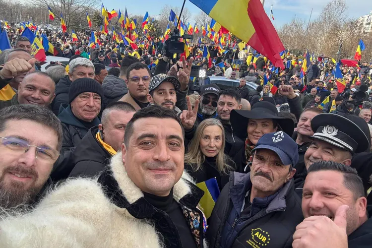 Votanții AUR, persoane cu studii primare (sursa: Facebook/George Simion)