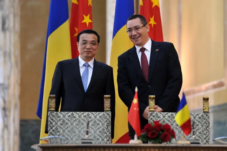 Victor Ponta and Li Keqiang in Bucharest (source: gov.ro)
