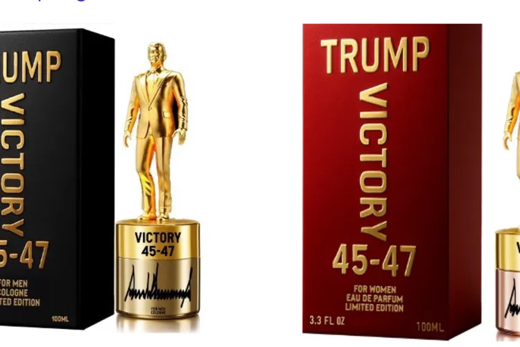Donald Trump lansează un nou parfum (sursa: TruthSocial/Donald J. Trump)
