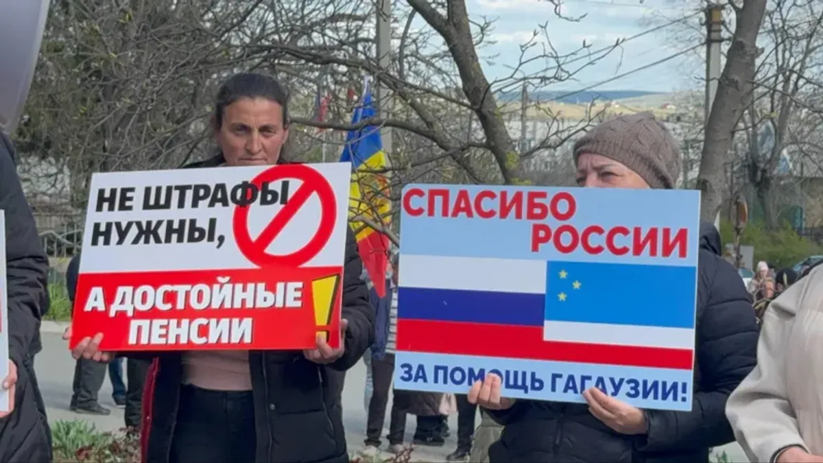 Residents of Gagauzia are thankful ro Russia for sending funds (source: Viorica Tataru)